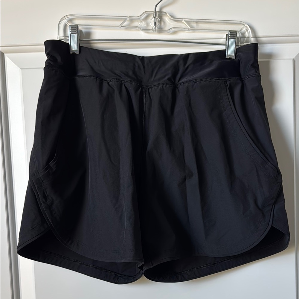 Women's Black Athletic Shorts